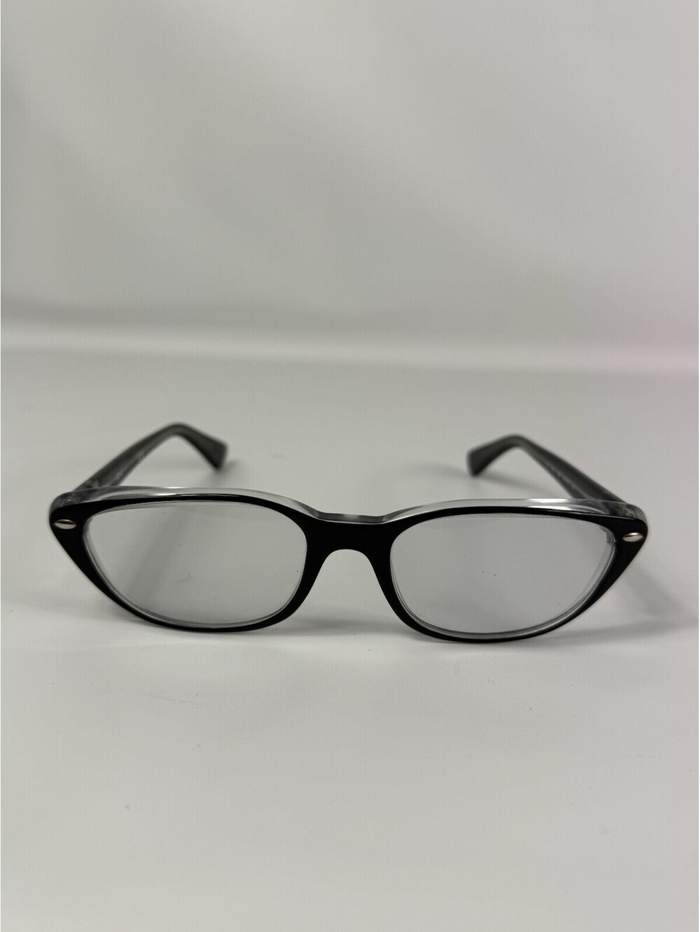Ray Ban RB 5242 2034 Cat Eye Black Clear Eyeglasses Frame Only 53-18-140